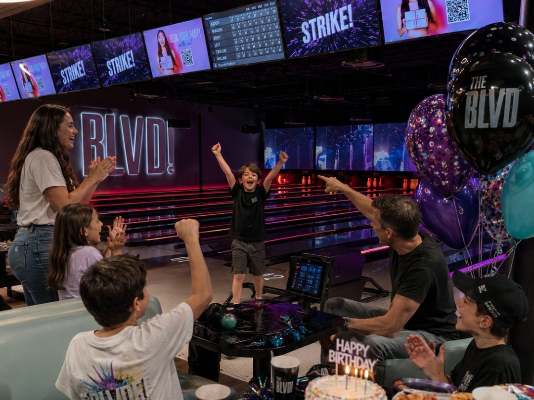 Birthday party at The BLVD