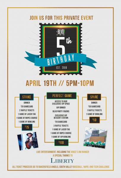 The BLVD! 5th Birthday Celebration